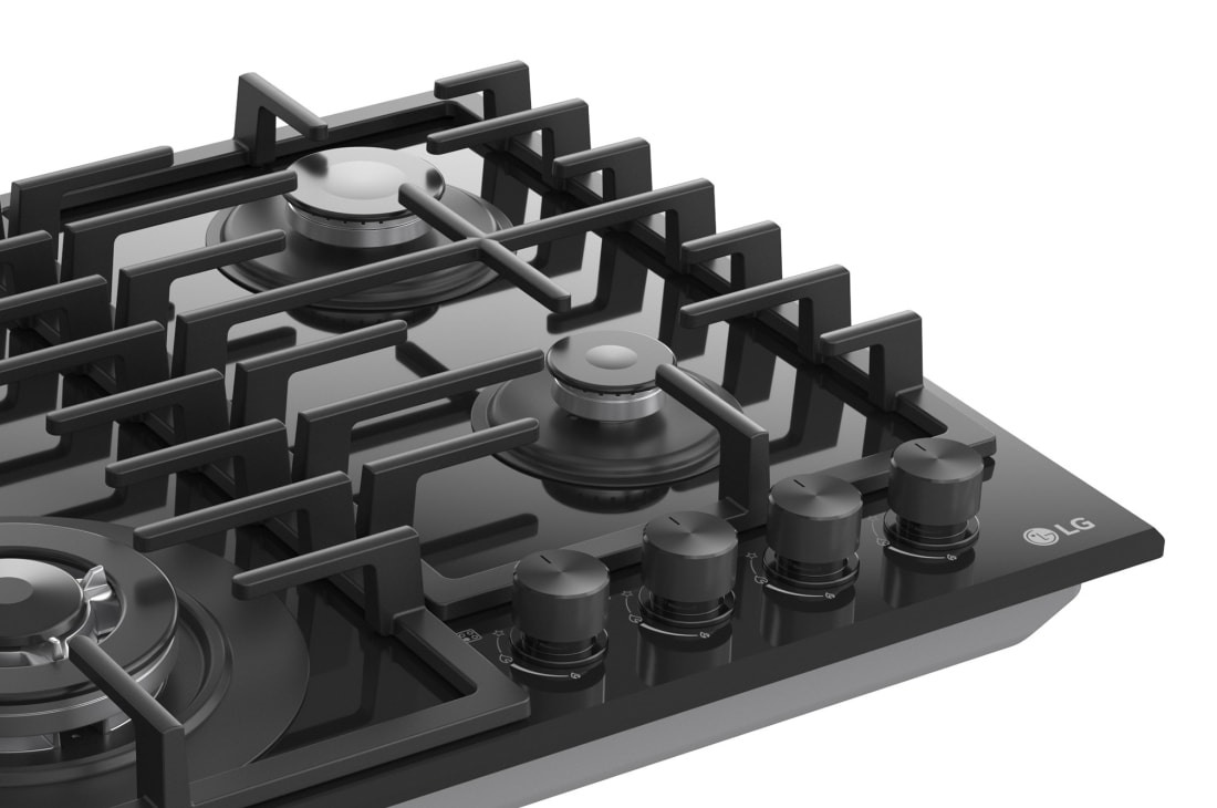 LG 24 Inch Compact Gas Cooktop, 24 Inch Compact Gas Cooktop, CG7D2414G, thumbnail 9