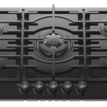 LG Built-in 900 Gas Cooktop |5 Burners | Stainless Steel | Heavy duty grates, LG Built-in 900 Gas Cooktop |5 Burners | Stainless Steel | Heavy duty grates, CG7D3626G, thumbnail 9