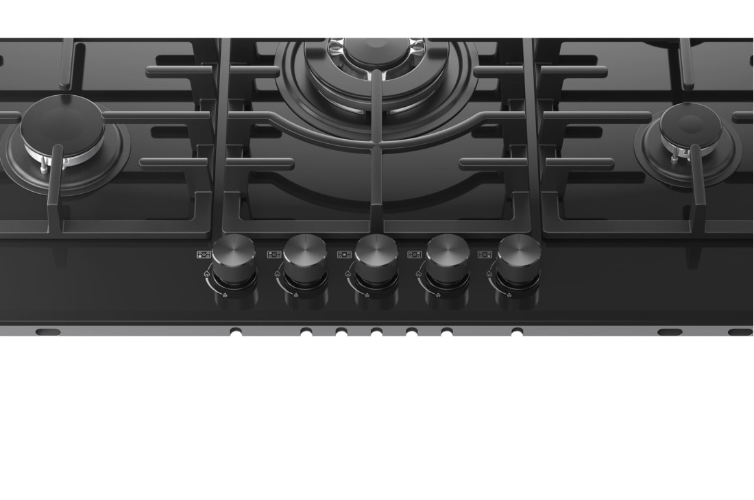 LG Built-in 900 Gas Cooktop |5 Burners | Stainless Steel | Heavy duty grates, LG Built-in 900 Gas Cooktop |5 Burners | Stainless Steel | Heavy duty grates, CG7D3626G, thumbnail 7