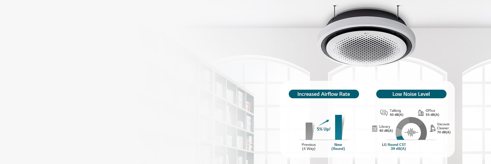 Silent Operation, Powerful Airflow1