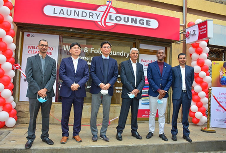 The 1st LG Laundromat in Kenya