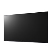 LG 55 Inch Digital Signage with webos UHD Display, Featuring IPS for Advertisement Displays, -15 degree side view, 55UL3J-B, thumbnail 3