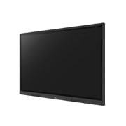 LG 2023 65 inch CreateBoard Interactive Screen, -45 degree side view, 65TR3DK-B, thumbnail 3