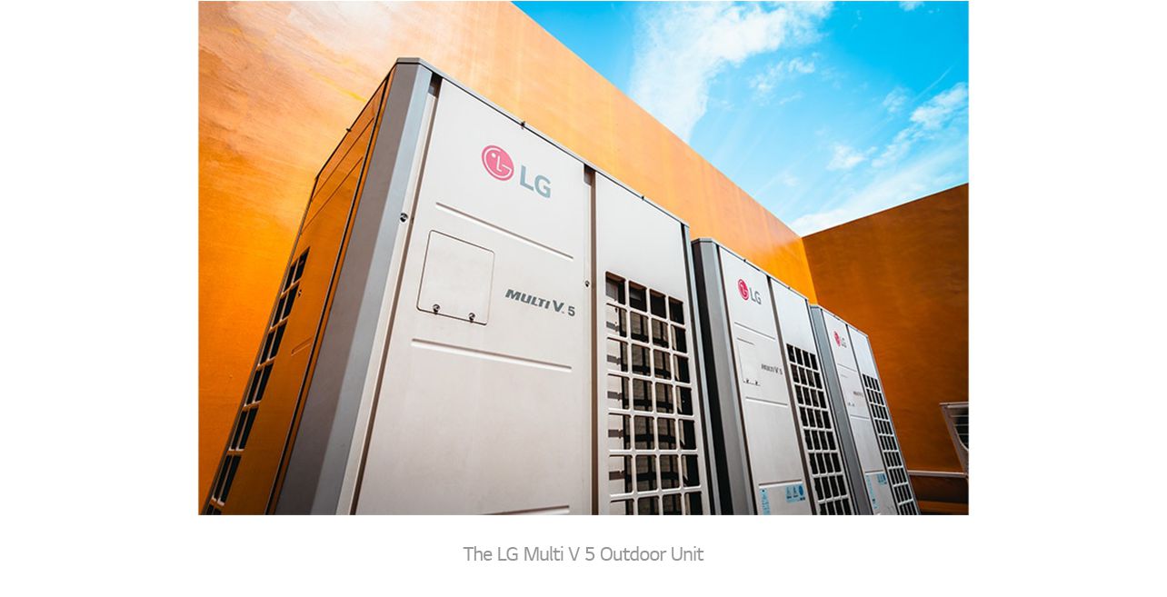 The LG Multi V 5 Outdoor Unit