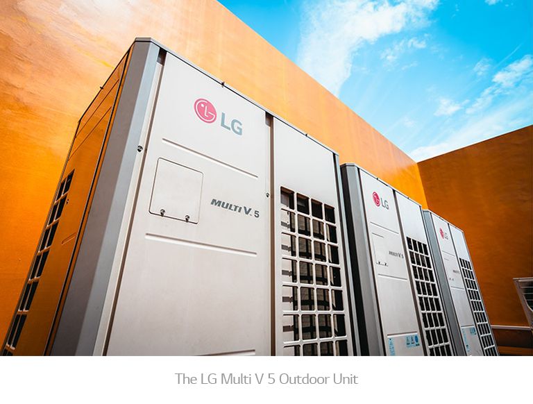 The LG Multi V 5 Outdoor Unit
