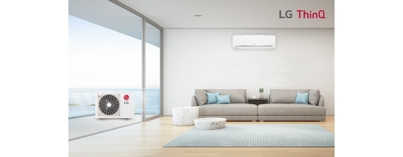 medium-sized or smaller room with one outdoor unit