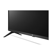 LG Hotel TV 55 Inch WebOS Display with Voice Recognition, close-up image of bottom left corner, 55US660H0GD, thumbnail 8