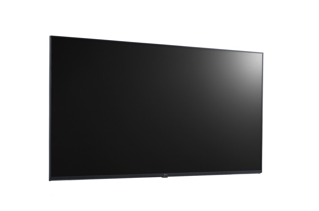 LG 43 Inch Digital Signage with webos UHD Display, Featuring IPS for Advertisement Displays, +15 degree side view, 43UL3J-B, thumbnail 6