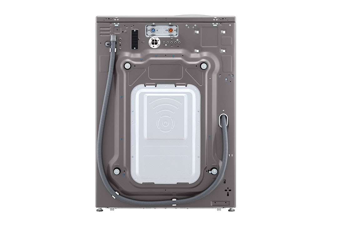 LG 5.2 cu.ft Large Capacity Frontload Washer, back view, FH0C7FD2MS, thumbnail 12