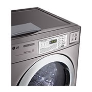 LG 5.2 cu.ft Large Capacity Frontload Washer, Top side  view, FH0C7FD2MS, thumbnail 10