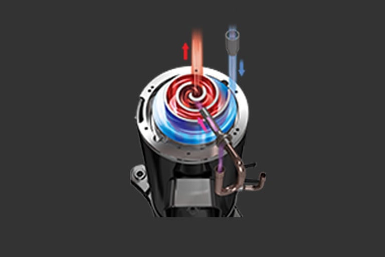 An image explaining the vapor injection of the Multi V 5.