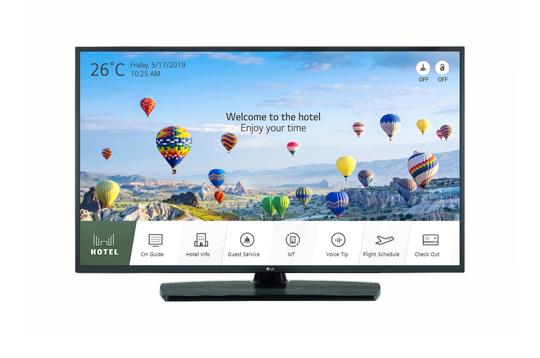LG Commercial TV 43 Inch With Pro Centric, 43UT661H0GA