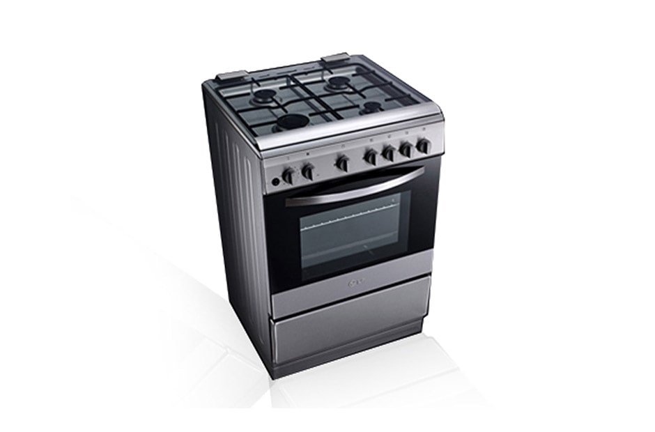 LG 60 CM LG GAS COOKER WITH ROTISSRIE GRILLING, LGG6060