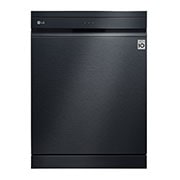 LG 14 Place Setting | Inverter DD | QuadWash™ | TrueSteam™, LG Matte Black QuadWash™ Steam Dishwasher, DFB325HM, DFB325HM, thumbnail 1