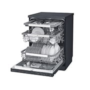LG 14 Place Setting | Inverter DD | QuadWash™ | TrueSteam™, LG Matte Black QuadWash™ Steam Dishwasher, DFB325HM, DFB325HM, thumbnail 7