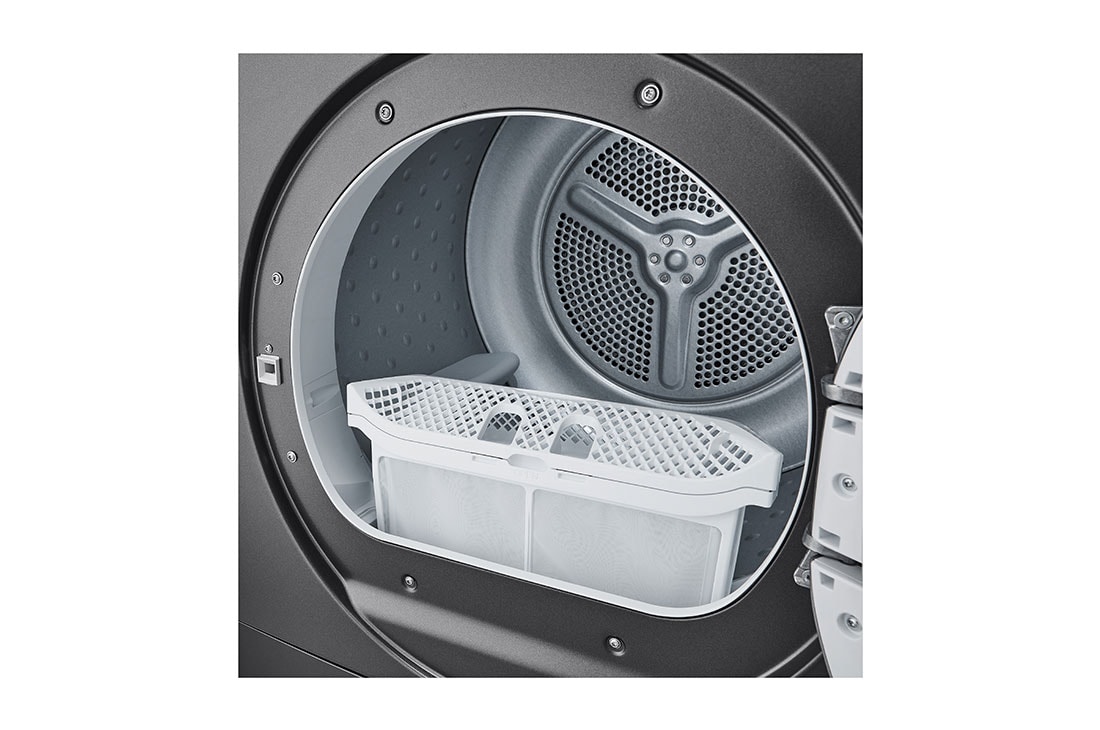 LG 8kg | Front Load Dryer | Heat Pump | Sensor Dry | Refrigerant R290, detail, RH80T2SP7RM, thumbnail 5
