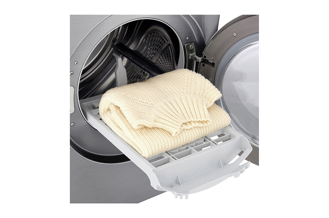 LG 9kg | Dual Inverter Heat Pump™ Dryer | Eco Hybrid™ | ThinQ™, RH90V9PV8N, thumbnail 8