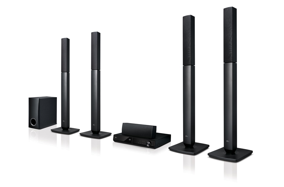 LG Home Theater, 330W, 5.1ch, Wireless Bluetooth Audio