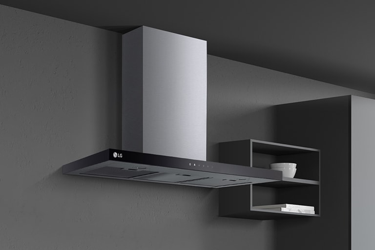 This is an image that shows the elegant finish of the hood.