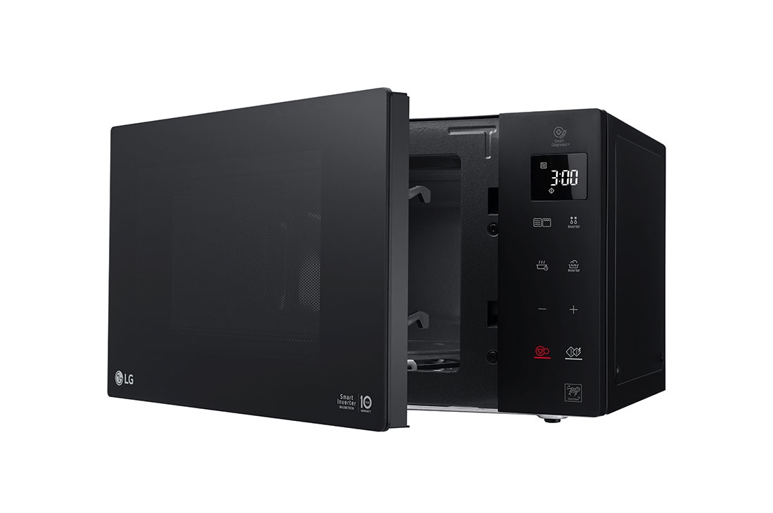 Microondas LG MH6535GIB, 25L, inverter, grill, neg