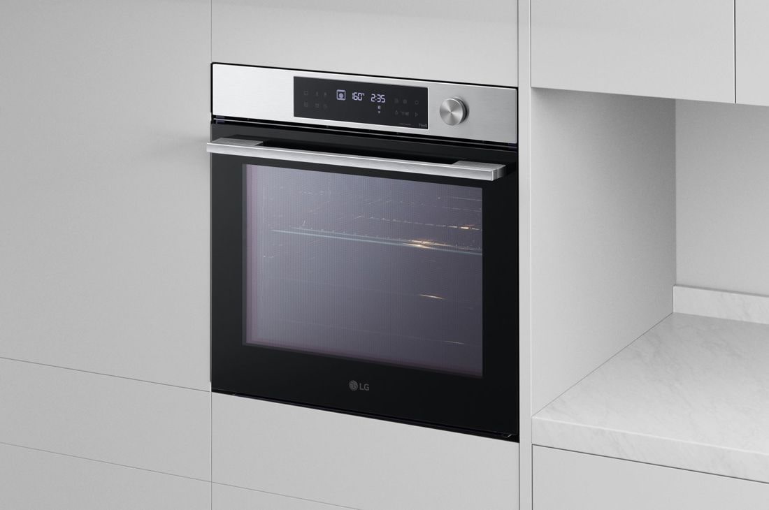 LG InstaView Oven | 76 Litres | InstaView™ | EasyClean™ | LG ThinQ™ | Silver, Right side view, WSED7613S, thumbnail 5