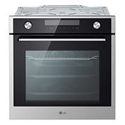 LG Built-in Oven | 72 Litres | Large Capacity | Auto-Recipes | Telescopic Rails | Removable Oven Glass Door, front view, WSEZM7225S2, thumbnail 3