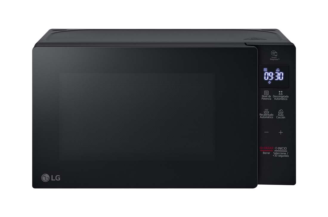 LG 20L NeoChef™ (MS2032GAS, Black), Front view, MS2032GAS