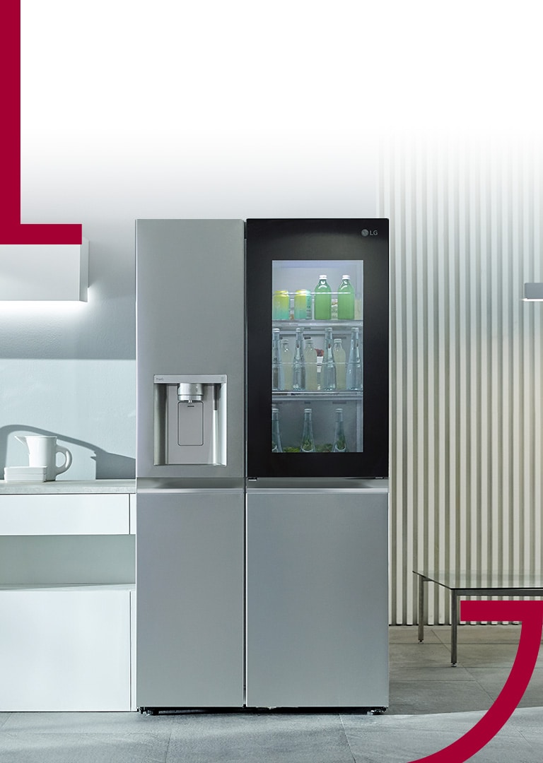 LG InstaView Side by Side refrigerator | LG East Africa