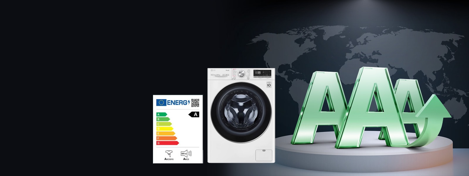Experience Triple A benefits of LG Washing Machine