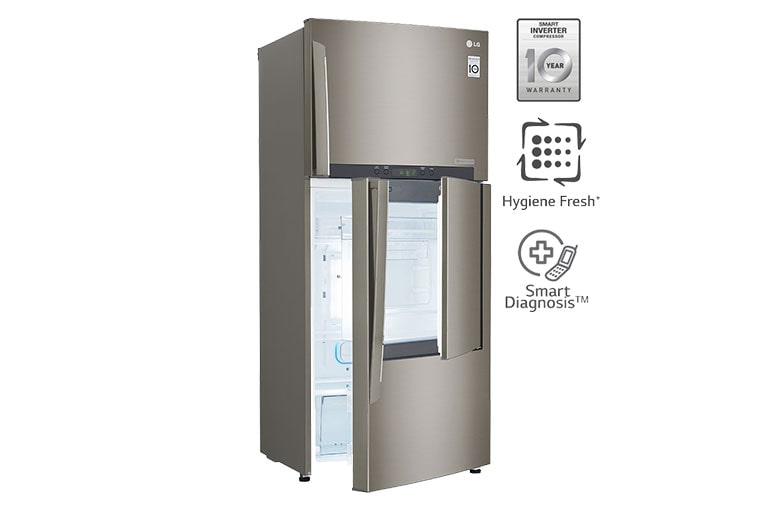 LG GCD432HLAL Refrigerator Reliable Cooling LG E.A.