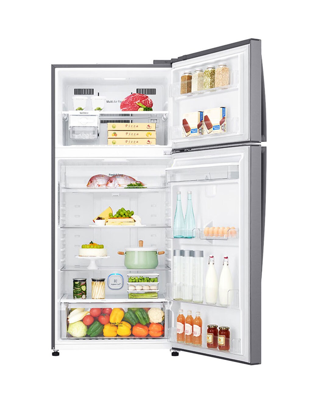 LG 410L Top Freezer Refrigerator GLF602HLHU LG E.A.