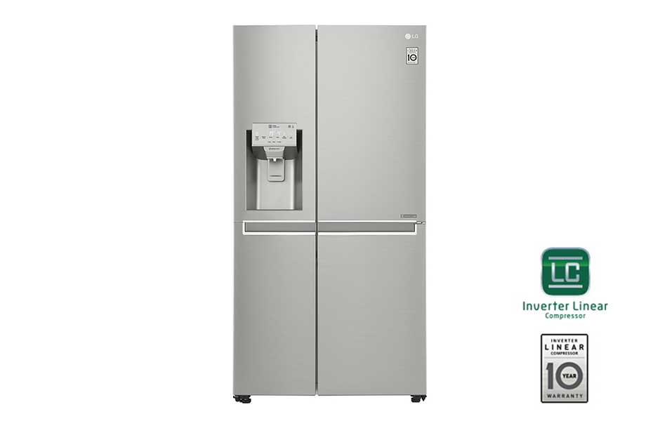 Lg Mega Capacity Side By Side Refrigerator With New Door In Door