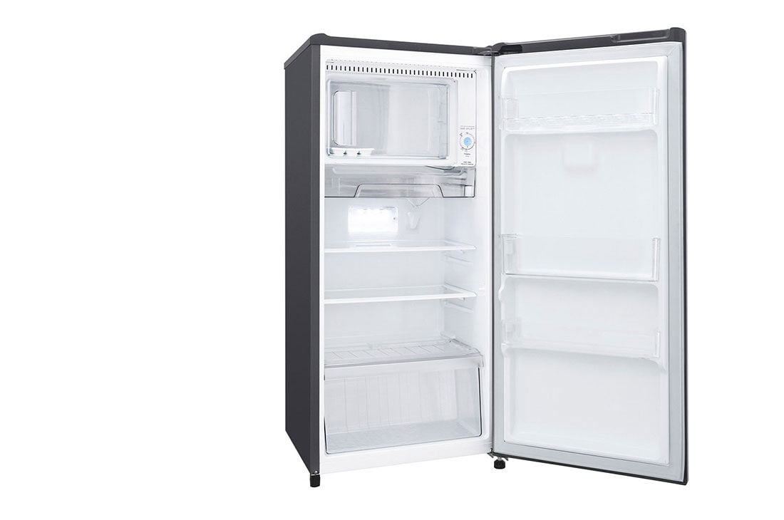 LG 163(L) | Single Door Refrigerator | Inverter Compressor | Moist Balance Crisper™ | Large Capacity, GN-Y201SLBB-LEFT SIDE OPEN, GN-Y201SLBB, thumbnail 13