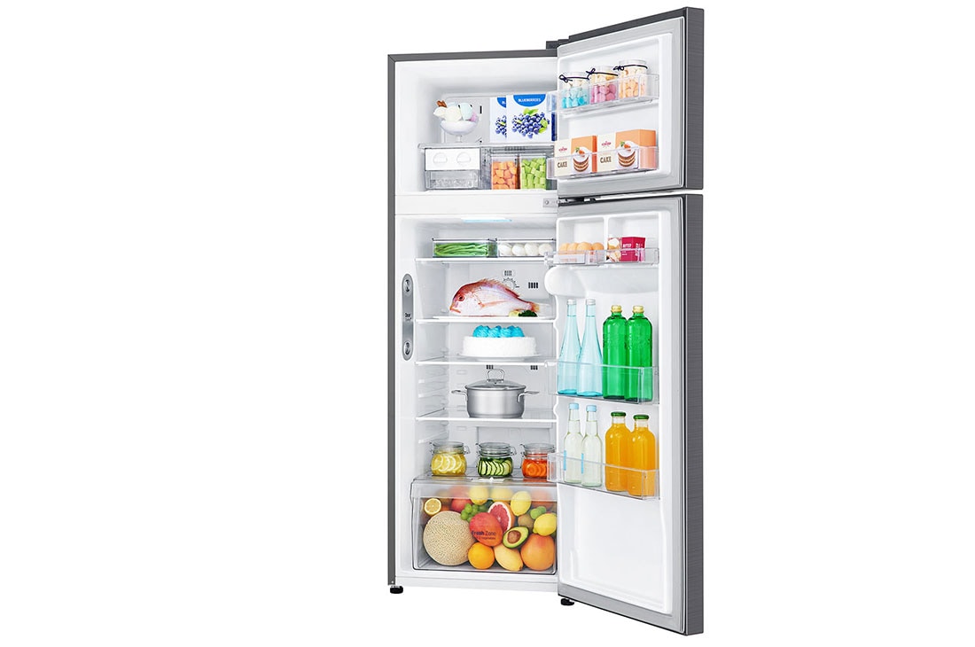 LG GL-C332RLBN Refrigerator: Energy-Efficient, GL-C332RLBN-Right Open Food, GL-C332RLBN, thumbnail 8
