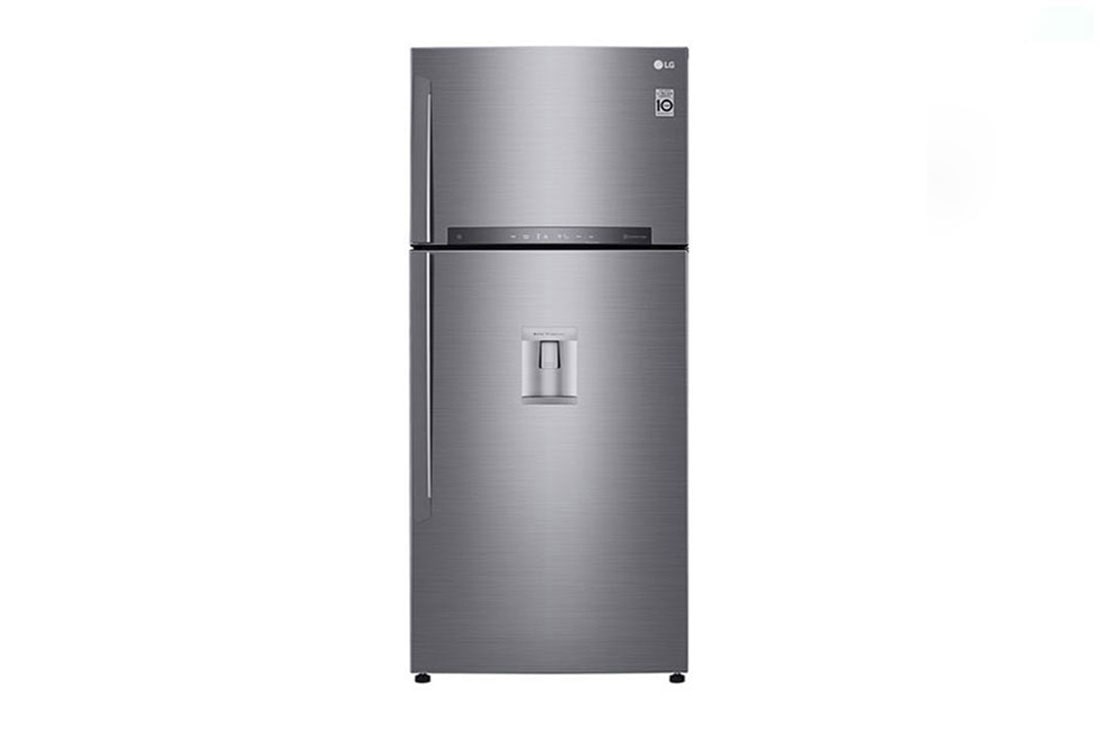 LG 438(L) | Top Freezer Refrigerator | Inverter Linear Compressor |LINEAR Cooling™| DoorCooling+™, GL-F652HLHU