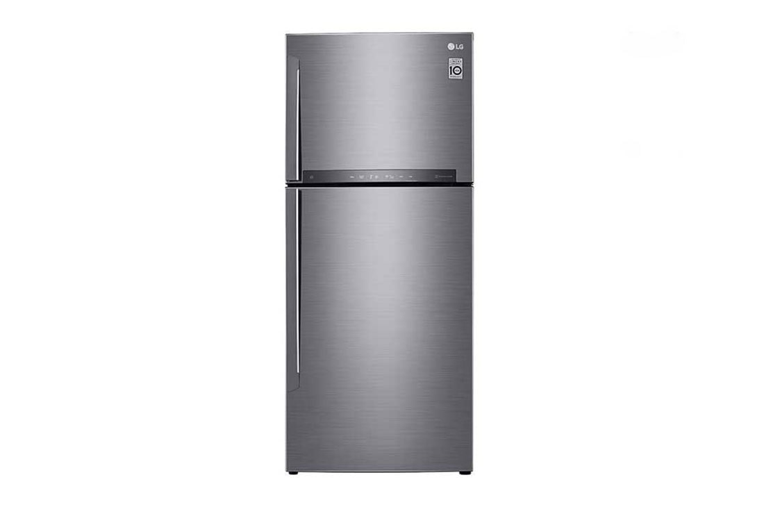 LG 410(L) | Top Freezer Refrigerator | Inverter Linear Compressor | LINEAR Cooling™| DoorCooling+™, GL-H602HLHU