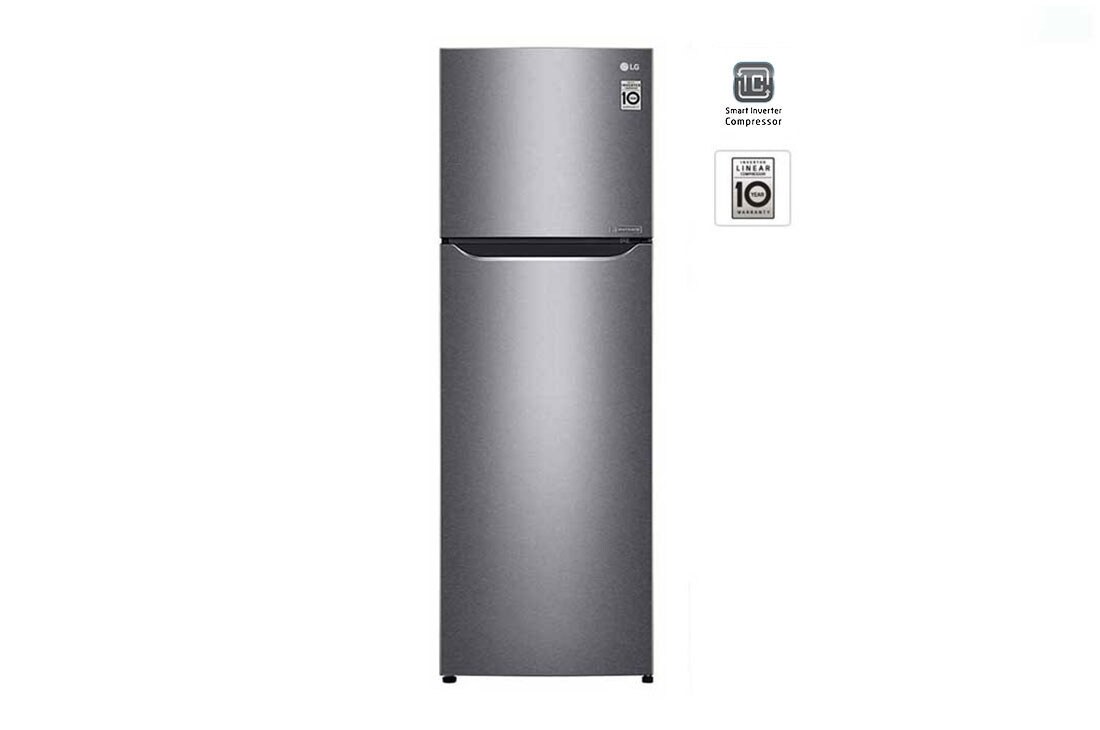 LG GNB272SQCB Gross 272(L) Net 254(L) Top Freezer Refrigerator Smart Inverter Multi Air