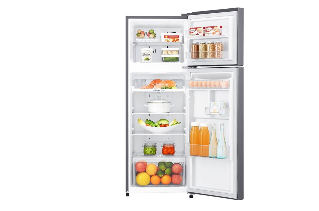 Versatile LG 237L Top Freezer Fridge GLK292SLTL LG E.A.