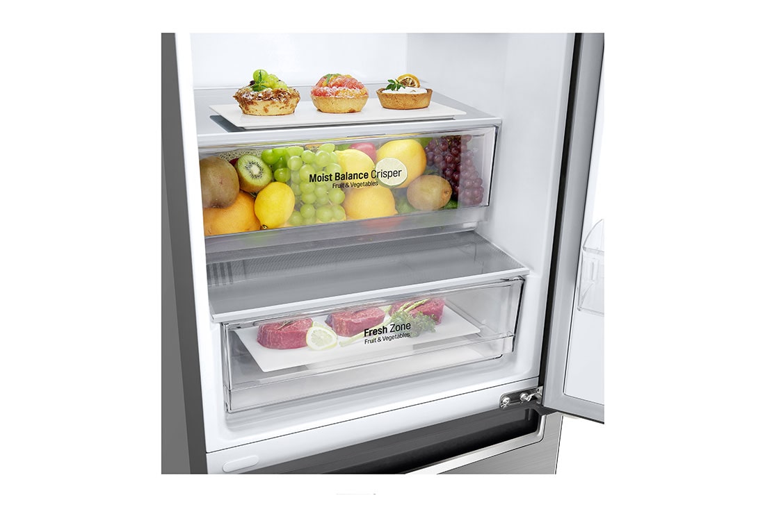 Lg Net 374 L Bottom Freezer Inverter Linear Compressor Moist Balance Crisper Smart Thinq Lg East Africa