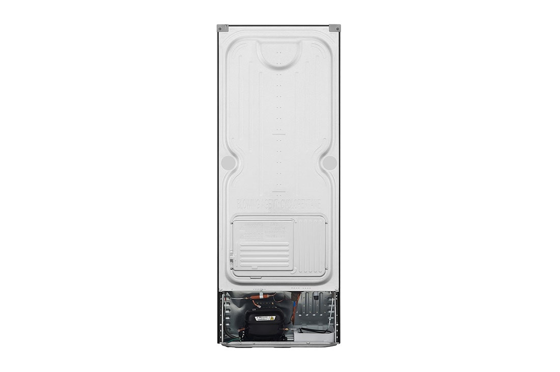 LG 187(L) | Top Freezer Refrigerator | Smart Inverter Compressor | Multi Air Flow | Moist Balance Crisper™, LG GN-B202SQBB Back View, GN-B202SQBB, thumbnail 13