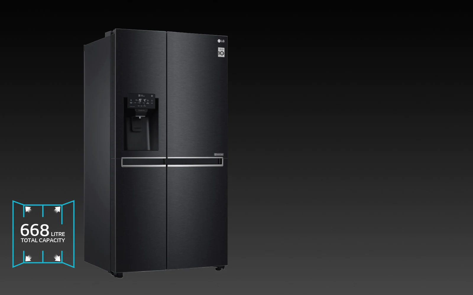 LG GC-J247SQXV 601L Impeccable Exterior Design