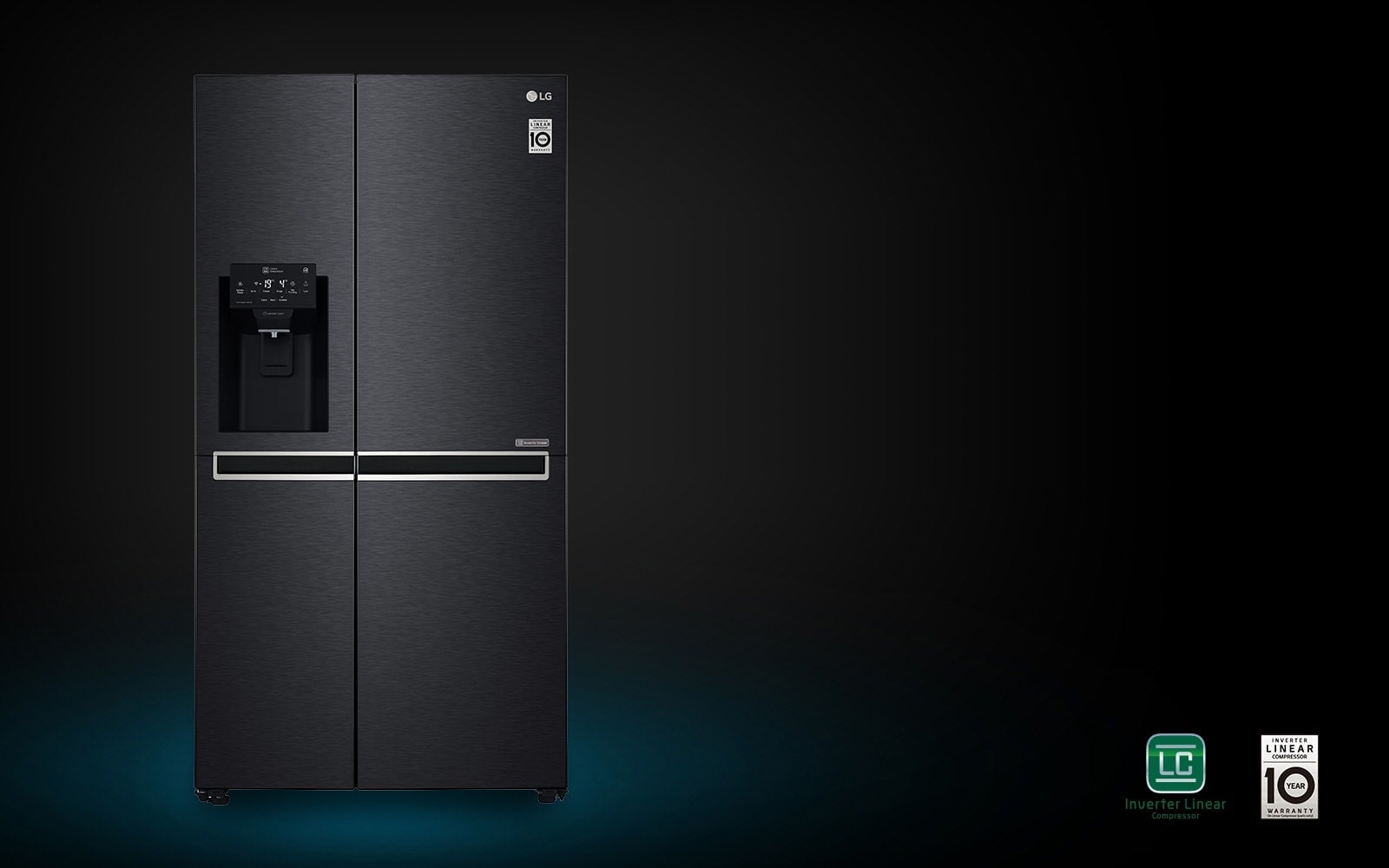 LG GCJ247SQXV Refrigerator Reliable Cooling LG E.A.