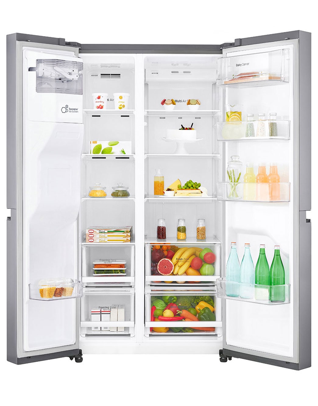 LG 625L Side by Side Refrigerator GCL247SLKV LG E.A.