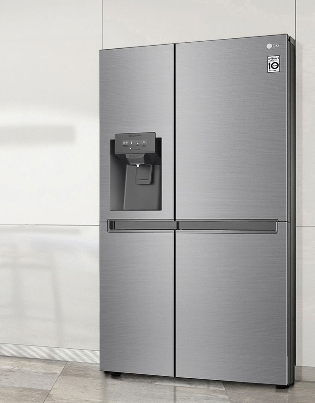 LG 625L Side by Side Refrigerator GCL247SLKV LG E.A.