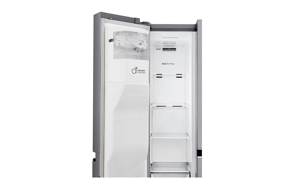 LG 625(L) | Side by Side Refrigerator |Smart Inverter Compressor | Moist Balance Crisper™ |Smart Diagnosis™, GC-L247SLKV Ice Maker1, GC-L247SLKV, thumbnail 6