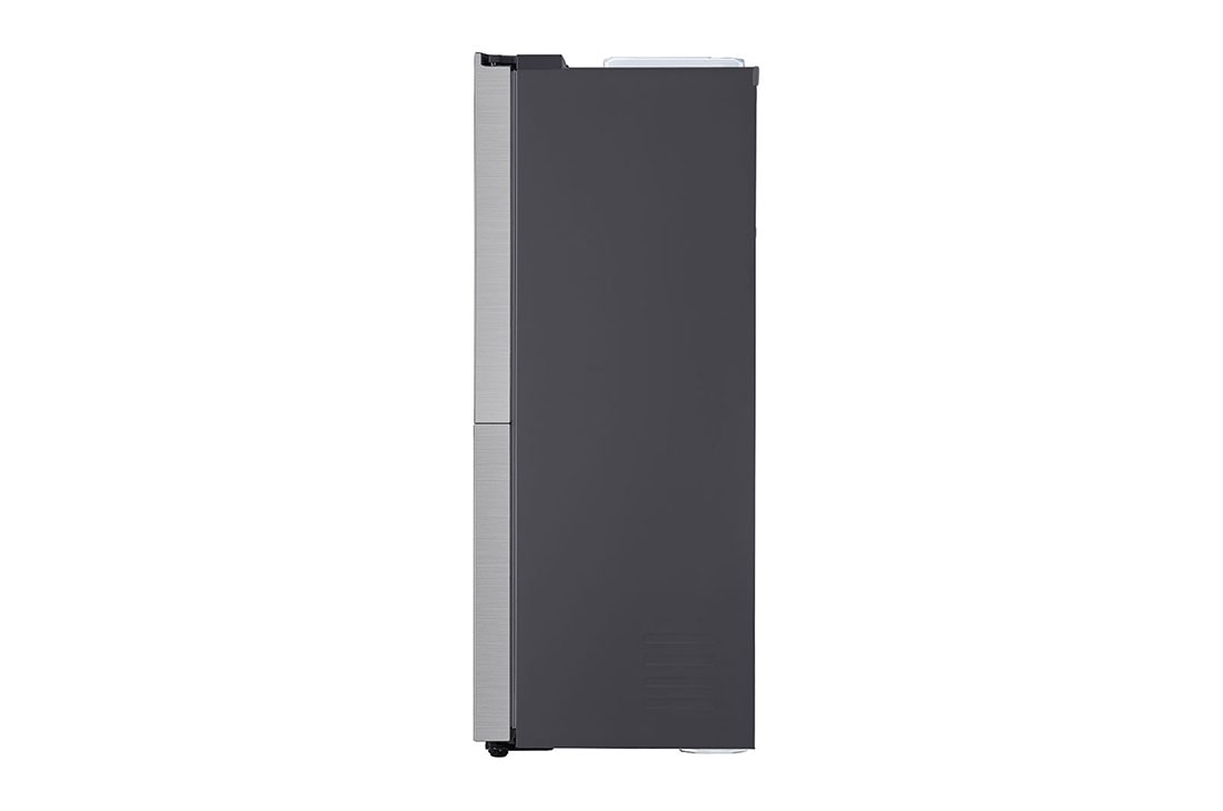 LG 625(L) | Side by Side Refrigerator |Smart Inverter Compressor | Moist Balance Crisper™ |Smart Diagnosis™, GC-L247SLKV Side, GC-L247SLKV, thumbnail 10