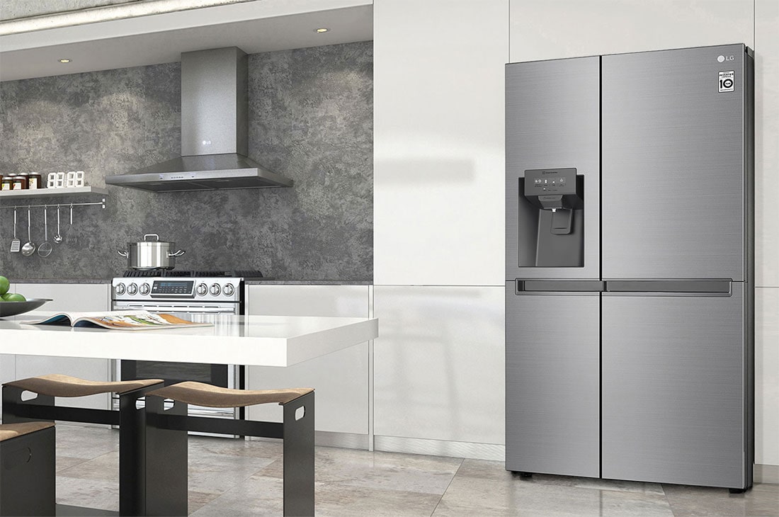 LG 625(L) | Side by Side Refrigerator |Smart Inverter Compressor | Moist Balance Crisper™ |Smart Diagnosis™, GC-L247SLKV LightOn, GC-L247SLKV, thumbnail 12