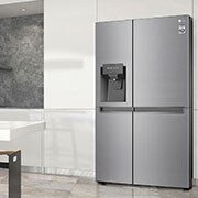 LG 625(L) | Side by Side Refrigerator |Smart Inverter Compressor | Moist Balance Crisper™ |Smart Diagnosis™, GC-L247SLKV LightOn, GC-L247SLKV, thumbnail 12