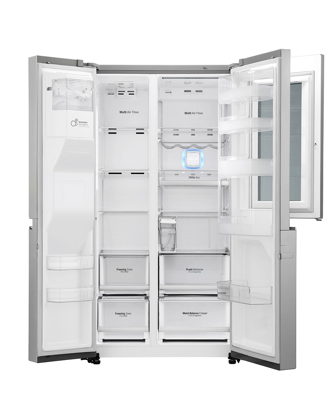 LG Knock Twice, See Inside, 668 Ltr InstaView DoorinDoor™, Inverter