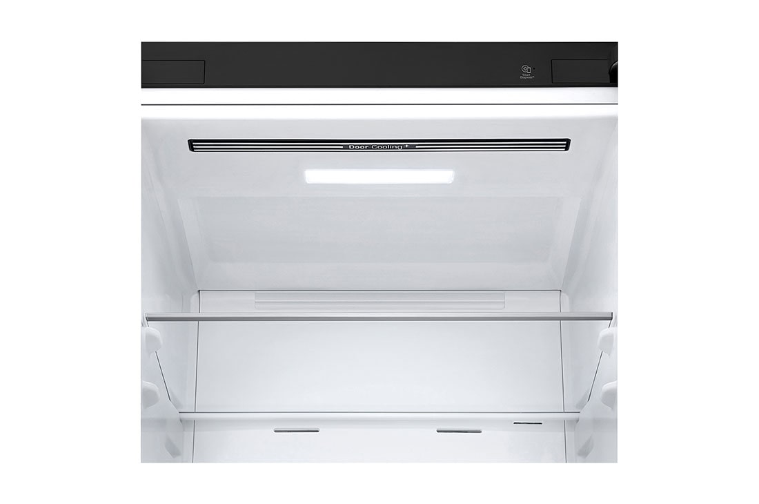 LG 341(L) | Bottom Freezer Refrigerator | Smart Inverter Compressor | NatureFRESH™ | Door Cooling+™, led view, GC-B459NQDZ, thumbnail 11